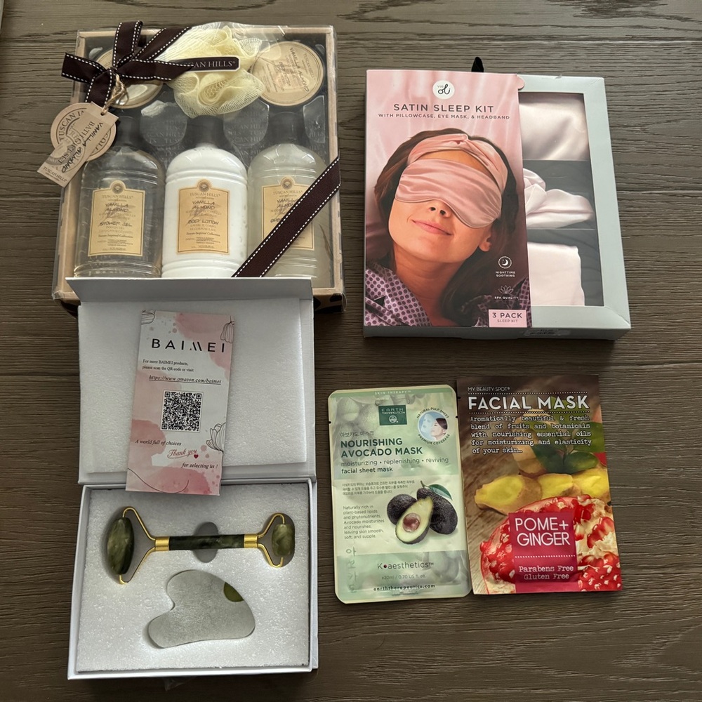 BAIMEI Jade Roller and Skincare Set